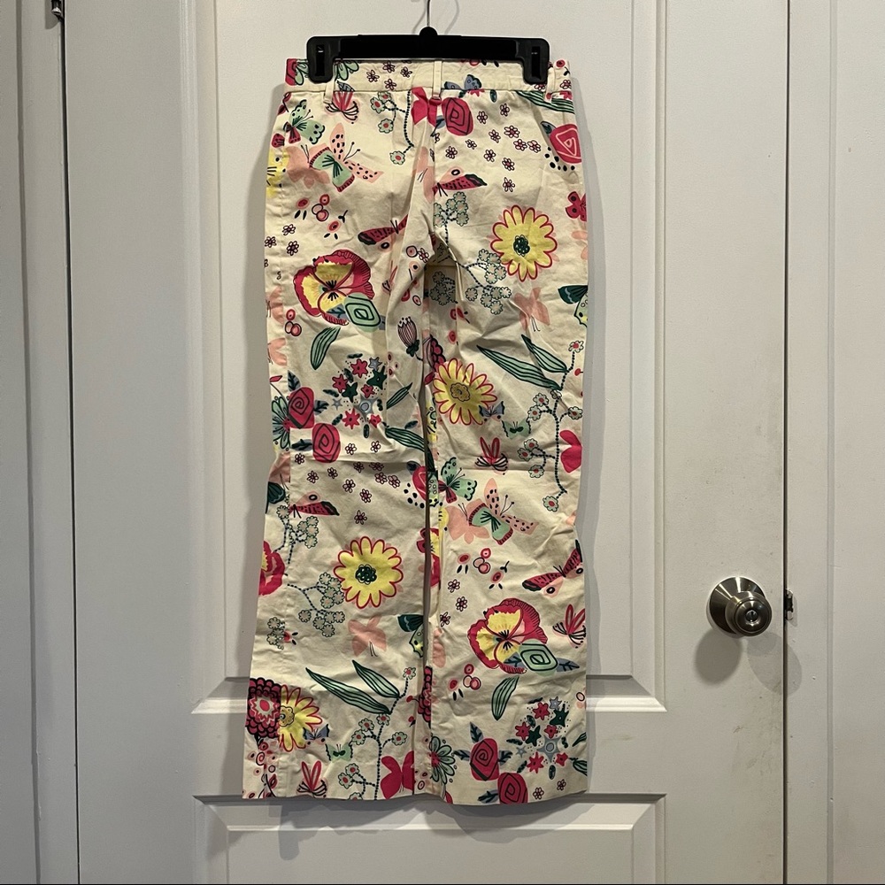 Moschino Cheap And Chic Floral Butterfly Pants - Picture 3 of 3